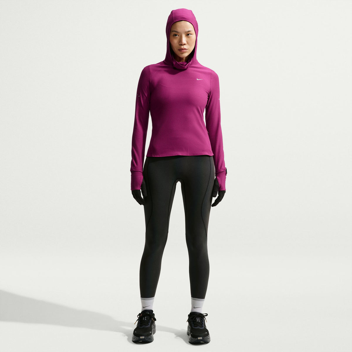 Women's Therma-FIT Long-Sleeve Hooded Running Top
