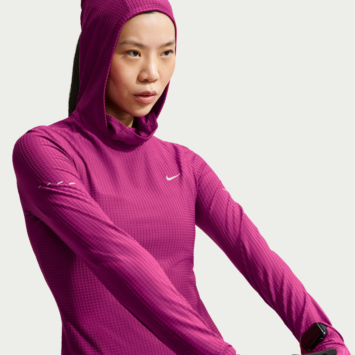 Women's Therma-FIT Long-Sleeve Hooded Running Top