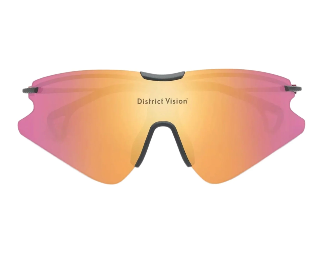 District Vision Yusuke Alpine Blade Ti Graphite, D+ Rose Mirror